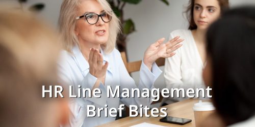 Line Management HR Brief Bites